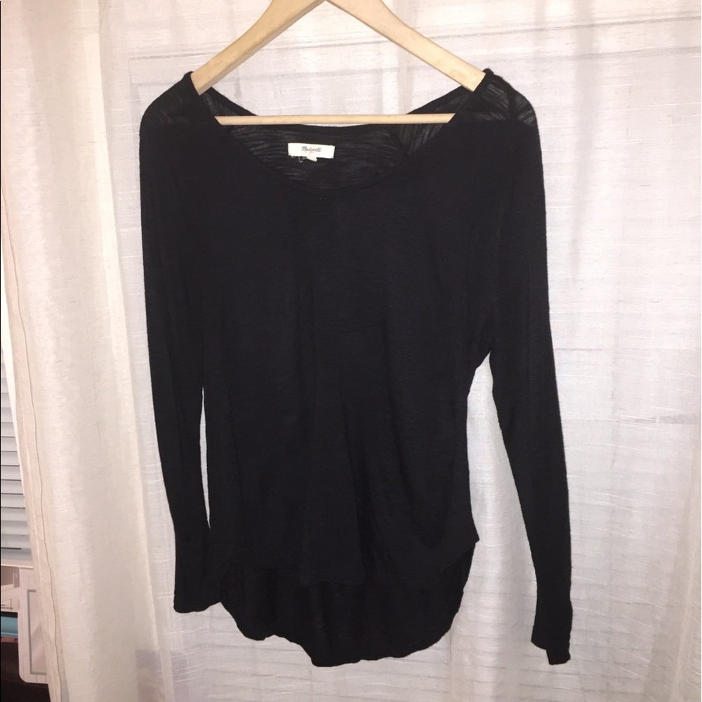 Madewell-Anthem scoop neck Tee